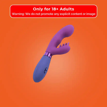 Dual Motor Rabbit Vibrator for G-Spot & Clitoral Stimulation