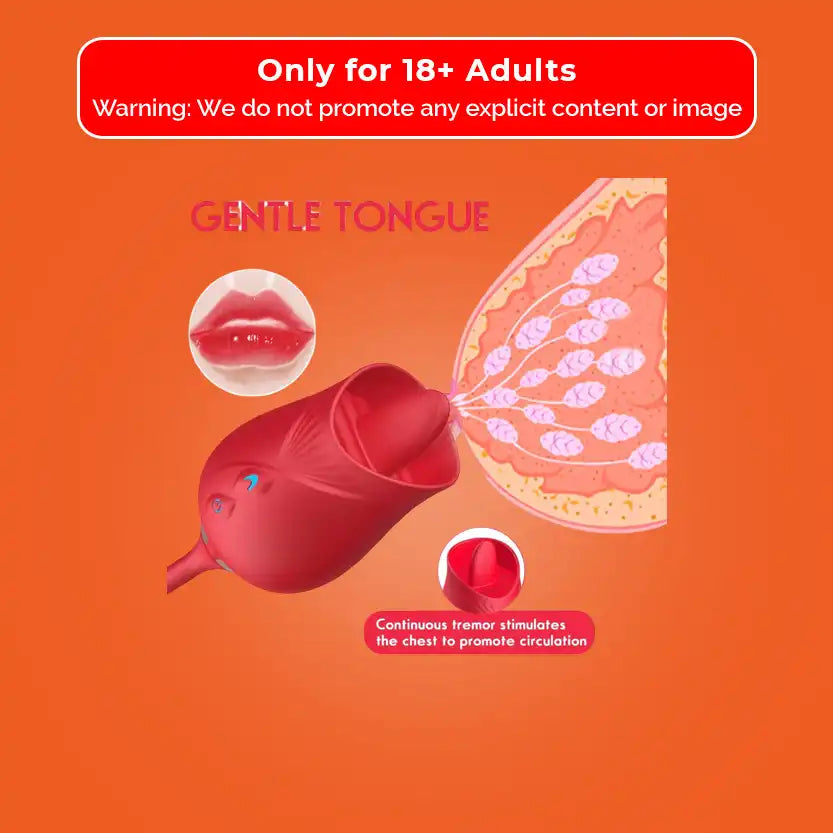 Lotus Red Bullet Vibrator