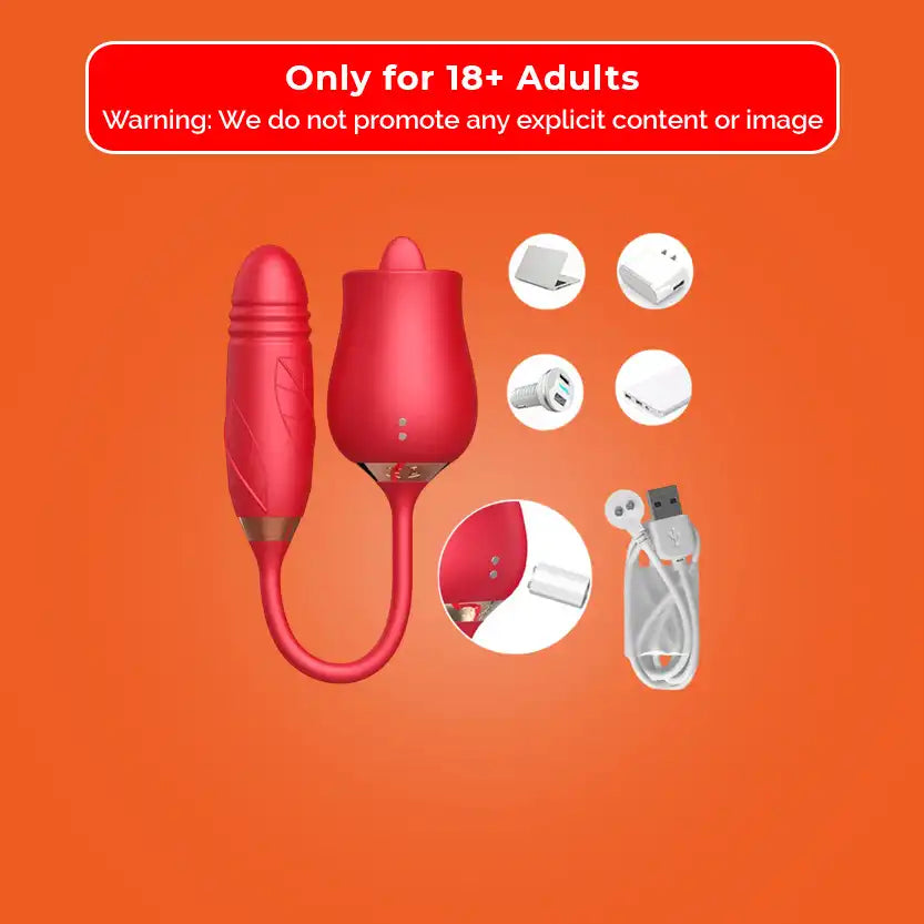 Lotus Red Bullet Vibrator