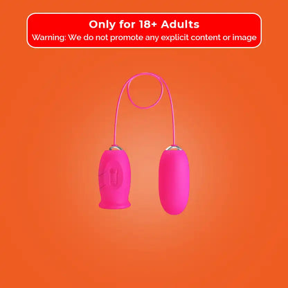 Prettylove Daisy Vibrating Egg with Licking Tongue
