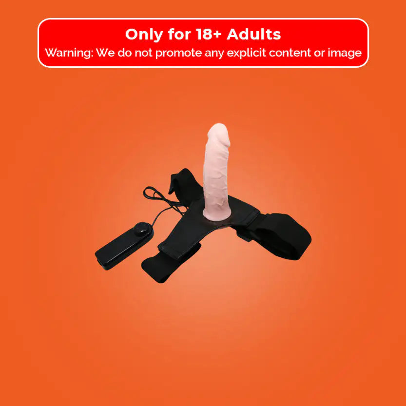 Ultra Passionate Harness Strap-on with Multi Function Vibrator