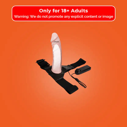Ultra Passionate Harness Strap-on with Multi Function Vibrator